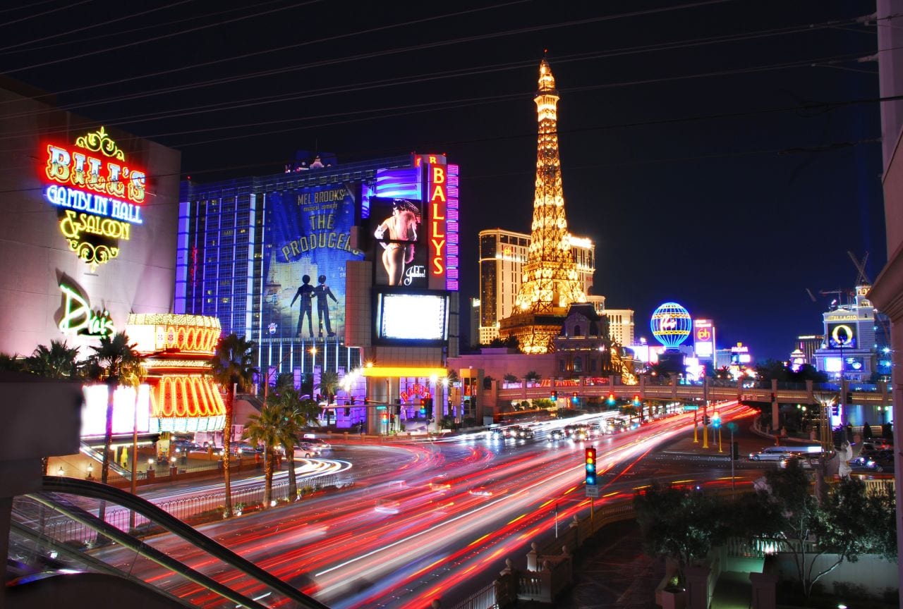 Nighttime in Las Vegas